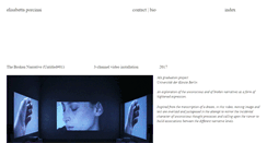 Desktop Screenshot of elisabettaporcinai.com